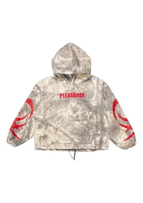 Pleasures Hunt printed hoodie - Neutrals