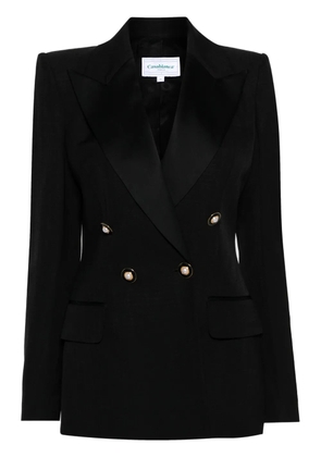 Casablanca double-breasted blazer - Black