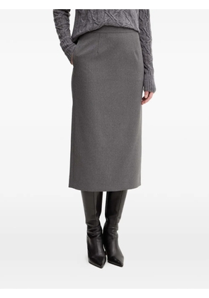 LUISA SPAGNOLI pocket pencil skirt - Grey