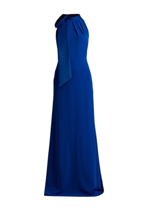 Tadashi Shoji halterneck maxi dress - Blue