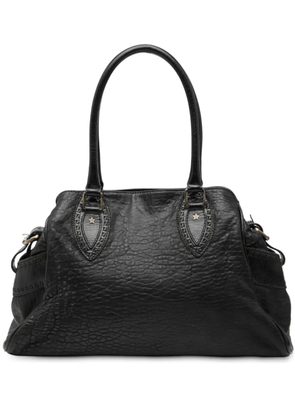 Fendi Pre-Owned 2000-2010 Leather Etniko Du Jour handbag - Black