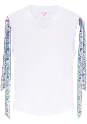 PUCCI Iride-print cotton T-shirt - White