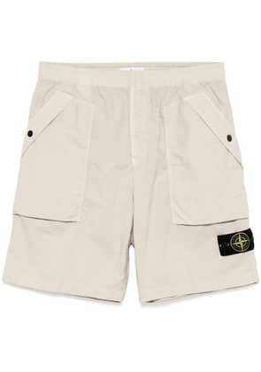 Stone Island Compass-badge shorts - Neutrals