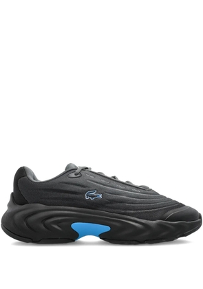 Lacoste logo-patch lace-up sneakers - Black