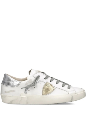 Philippe Model Paris PRSX triangle patch trainers - White