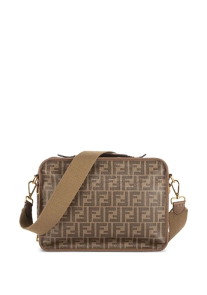 Fendi Pre-Owned monogram-pattern shoulder bag - Brown