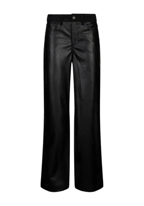 LIU JO button-embellishment trousers - Black