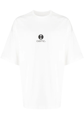 OAMC Altitude logo-print cotton T-shirt - White