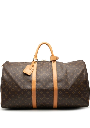 Louis Vuitton Pre-Owned 1995 Monogram Keepall 55 travel bag - Brown