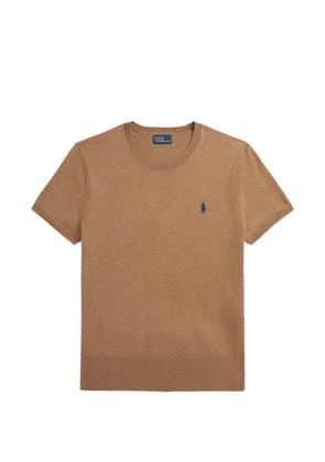 Polo Ralph Lauren logo-embroidered T-shirt - Brown