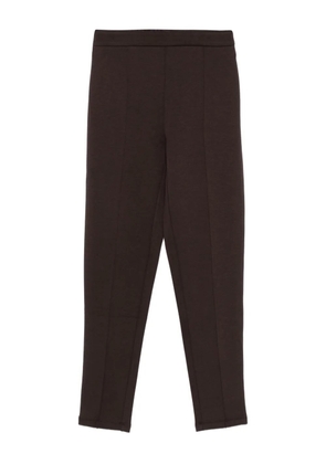 TWINSET front-crease straight trousers - Black