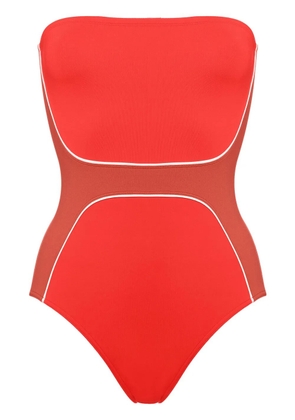 ERES Championne strapless swimsuit - Red