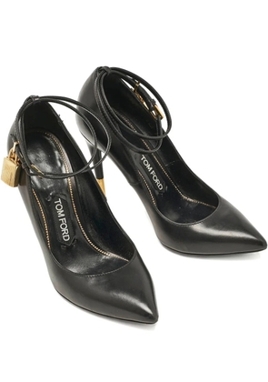 Tom Ford Vintage 110mm leather heeled pumps - Black