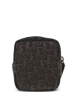 Christian Dior Pre-Owned 2002 mini Trotter clutch bag - Brown