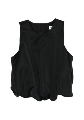 DKNY sleeveless bubble tank top - Black