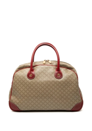 Celine Pre-Owned 2002 Macadam Coated Canvas handbag - Brown