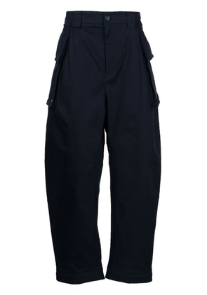 SONGZIO Cutting Curve barrel trousers - Blue