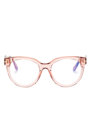 TOM FORD Eyewear butterfly-frame glasses - Pink
