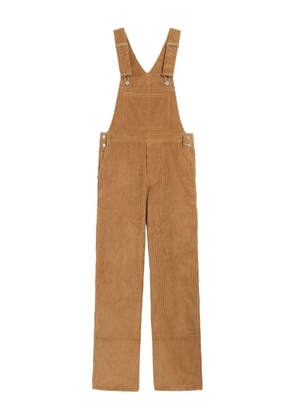 AMI Paris Holiday Capsule corduroy overalls - Brown