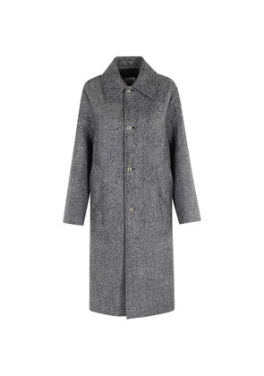 Semicouture Leandre buttoned coat - Grey