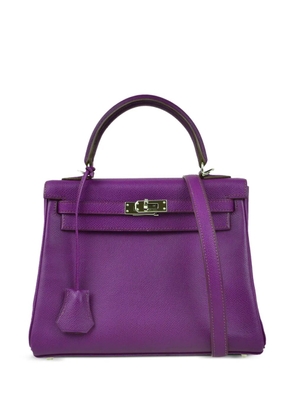 Hermès Pre-Owned 2010 Kelly Retourne 25 two-way handbag - Purple