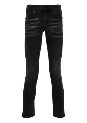 Salvatore Santoro washed skinny jeans - Black
