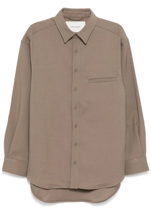 ENTIRE STUDIOS Giant shirt - Brown