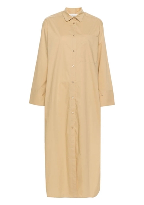 By Malene Birger Perros organic cotton maxi dress - Brown