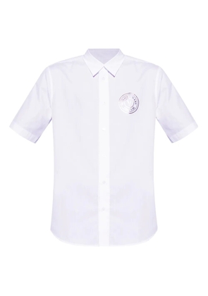 Versace Jeans Couture logo-print short-sleeve shirt - White