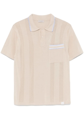 Paul & Shark asymmetric-pocket polo shirt - Neutrals