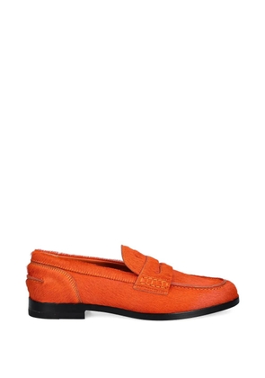 MSGM leathers loafers - Orange