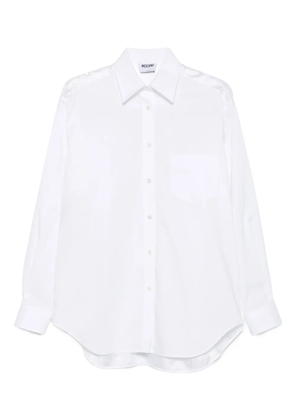 Moschino long-sleeved button-up shirt - White