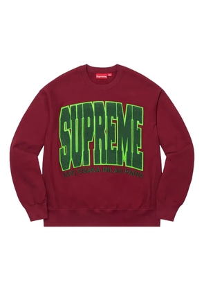 Supreme Cities Arc sweatshirt - Red