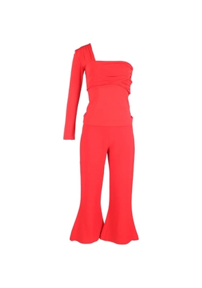 Antonio Berardi Vintage draped jumpsuit - Red