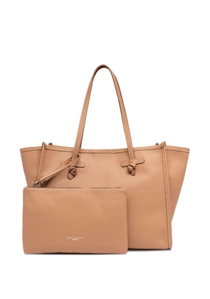 GIANNI CHIARINI Marcella leather tote bag - Neutrals