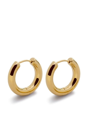 Monica Vinader Essential small hoop earrings - Gold