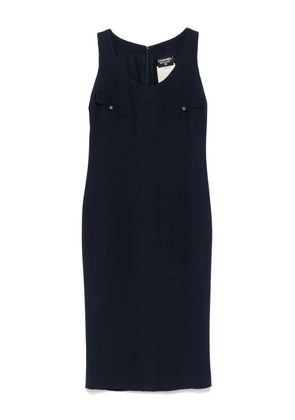 CHANEL Pre-Owned 1994 sleeveless midi dress - Blue