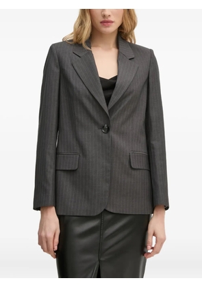 Sisley pinstriped blazer - Grey