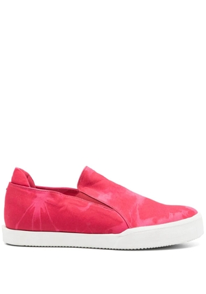 Pantanetti tie-dye sneakers - Red