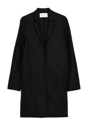 Harris Wharf London Cocoon virgin-wool coat - Black