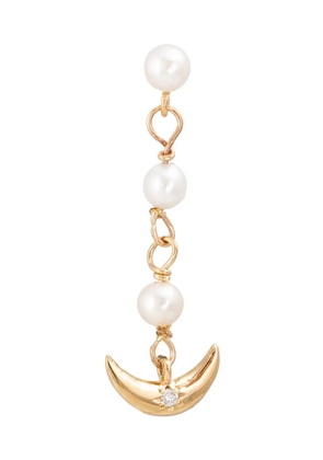 SOFIA ZAKIA 14kt yellow gold Serena pearl-drop single earring