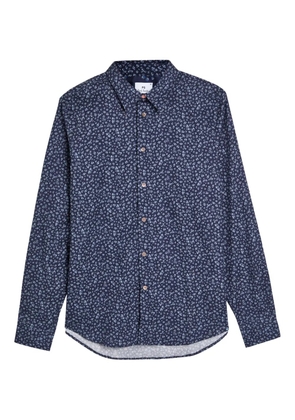PS Paul Smith Oxalis floral-print shirt - Blue