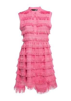 Moschino Pre-Owned 2024 fringes sleeveless dress - Pink