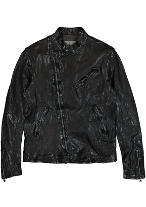 Yohji Yamamoto Backlash Double Riders biker jacket - Black