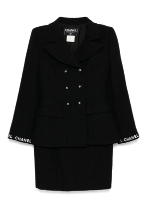 CHANEL Pre-Owned 1995 setup skirt suit - Black
