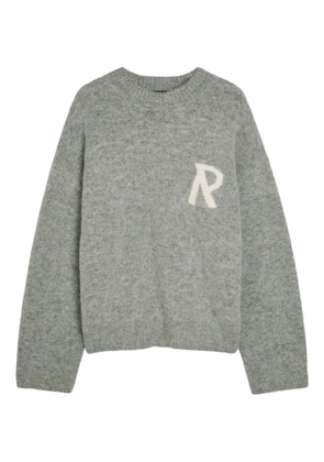 Represent letter crew-neck sweater - Grey