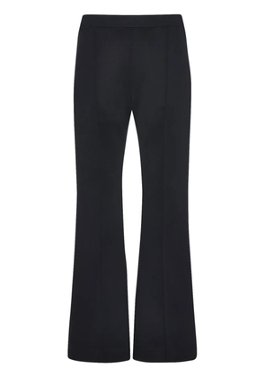 Rosetta Getty cropped flared trousers - Black