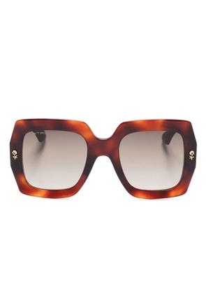 ETRO oversize-frame sunglasses - Brown