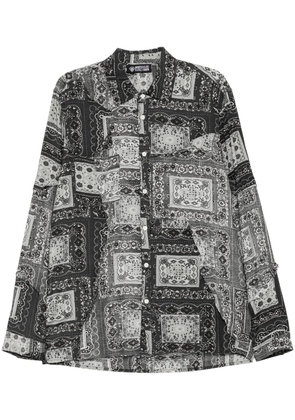 Mostly Heard Rarely Seen Paisley Cut Me Up shirt - Grey