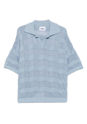 Bonsai knitted T-shirt - Blue